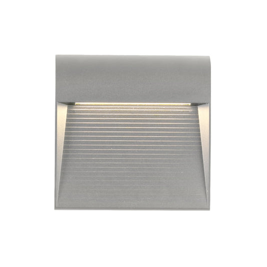 Casa LED Exterior Wall Sconce in Grey Finish | Kuzco Lighting
