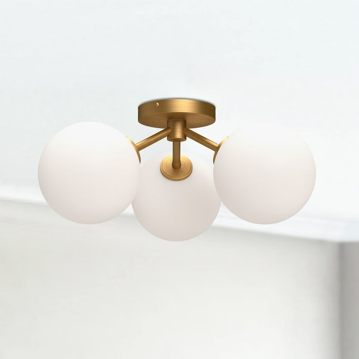Cassia Semi-Flush by Alora Lighting