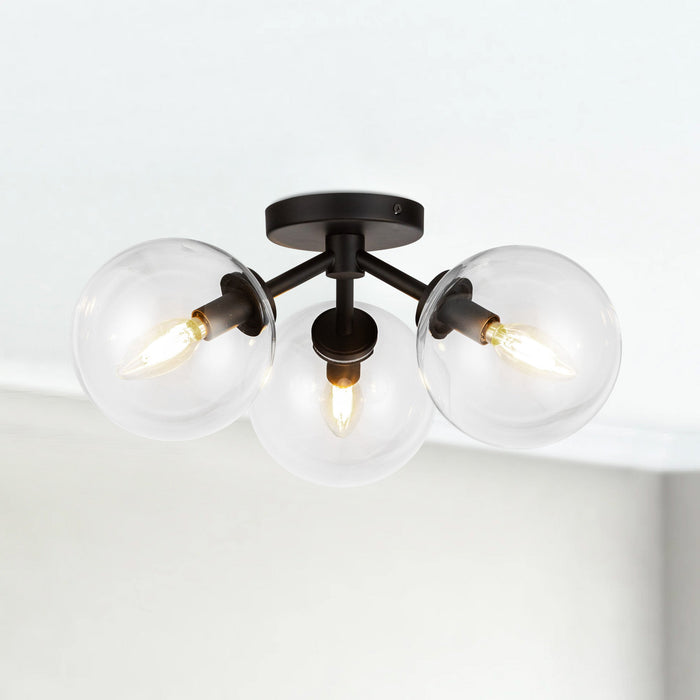 Cassia Semi-Flush by Alora Lighting