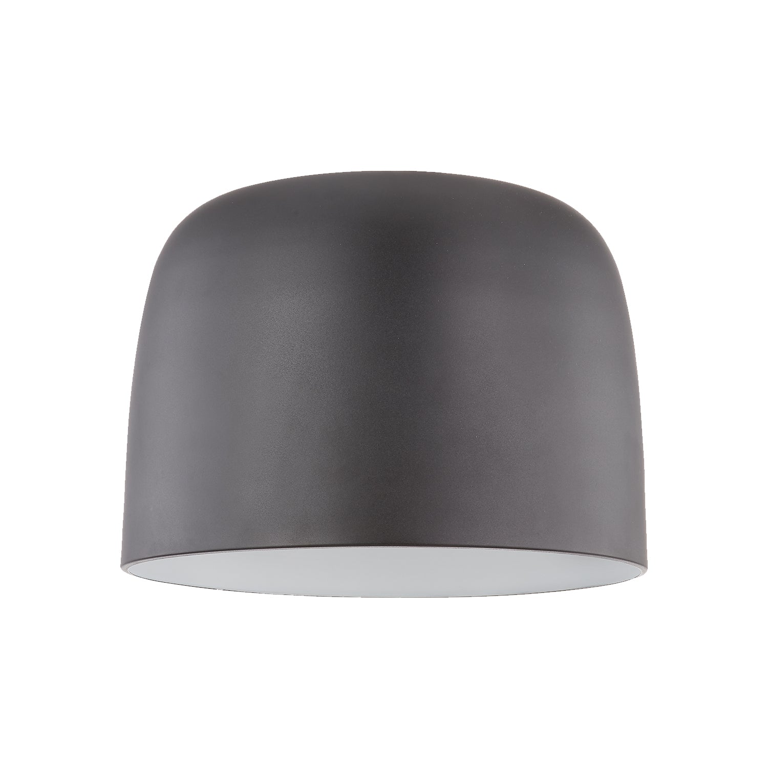 Cayne LED Flush Mount in Black/White Finish | Kuzco Lighting