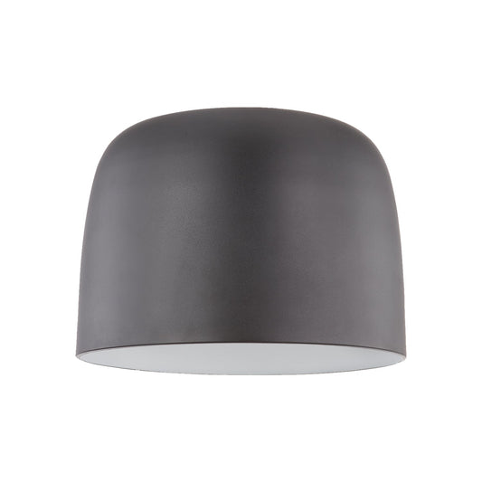 Cayne LED Flush Mount in Black/White Finish | Kuzco Lighting