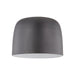 Cayne LED Flush Mount in Black/White Finish | Kuzco Lighting