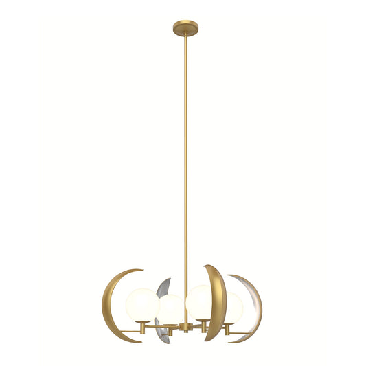 Celeste Vintage Brass 4 Lights Chandelier by Alora Lighting | CH351204VB | Alora Lighting