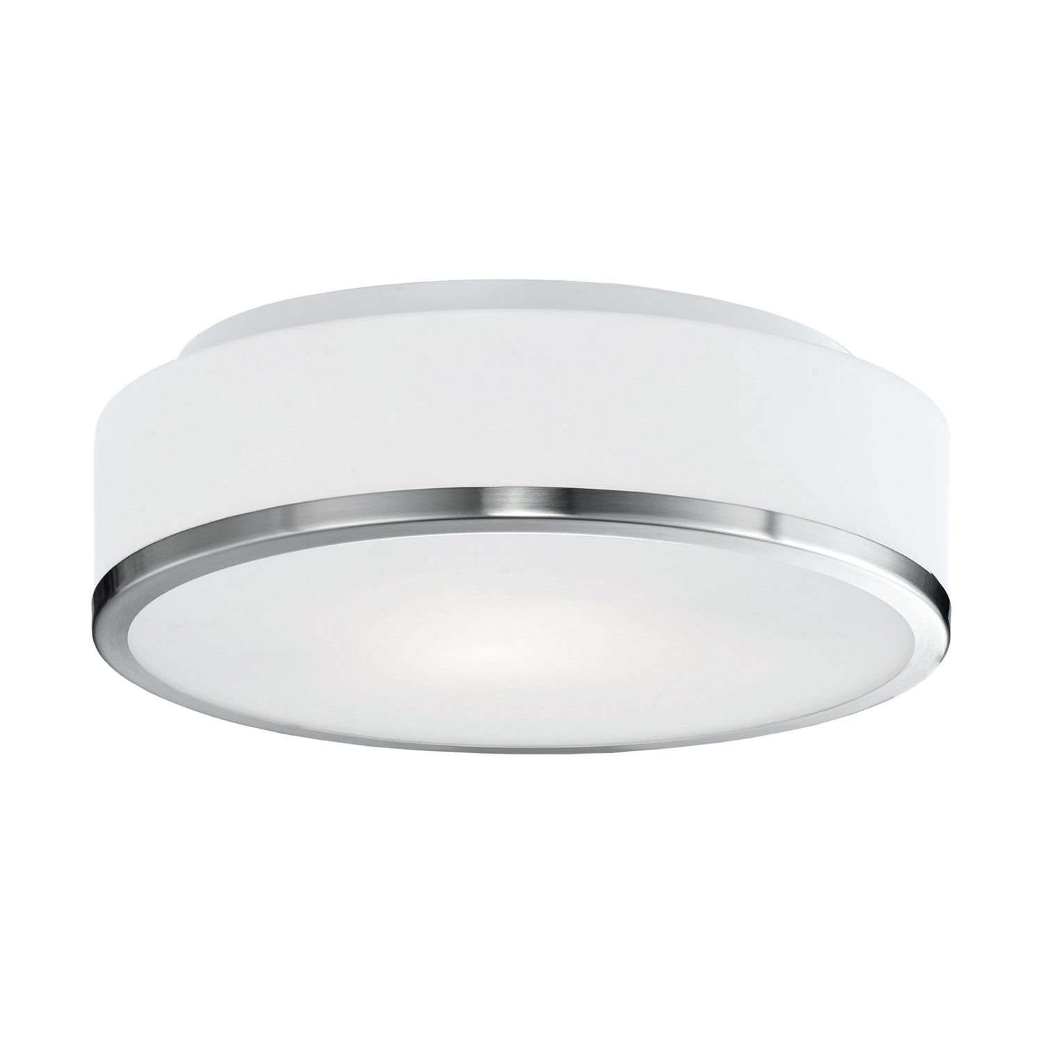 Charlie Flush Mount in Brushed Nickel Finish | Kuzco Lighting
