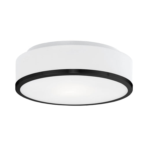 Charlie LED Flush Mount in Black Finish | Kuzco Lighting