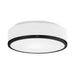 Charlie LED Flush Mount in Black Finish | Kuzco Lighting