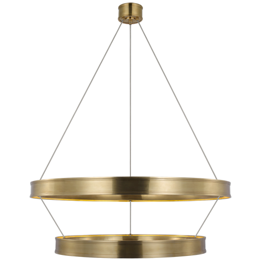 Connery 40" Two-Tier Ring Chandelier by Visual Comfort Signature