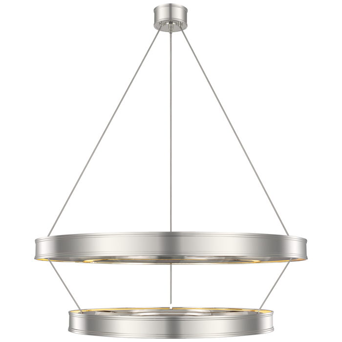 Connery 40" Two-Tier Ring Chandelier by Visual Comfort Signature