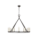 Darlana X-Large Single Ring Chandelier by Visual Comfort Signature