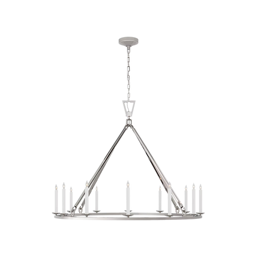Darlana X-Large Single Ring Chandelier by Visual Comfort Signature