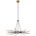 Stellar 40" Radial Chandelier by Visual Comfort Signature