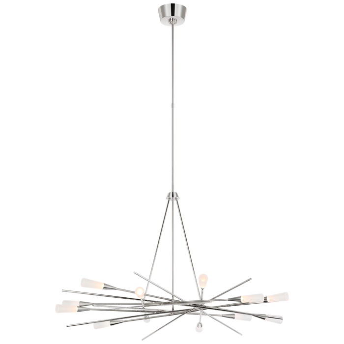 Stellar 40" Radial Chandelier by Visual Comfort Signature