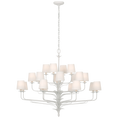 Load image into Gallery viewer, Amalfi 50" Three-Tiered Chandelier
