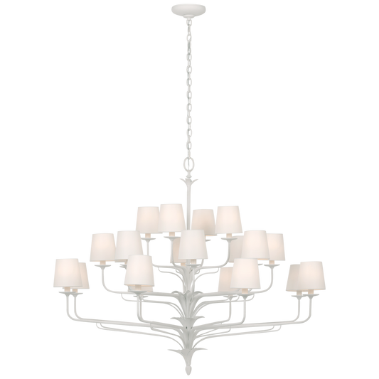 Amalfi 50" Three-Tiered Chandelier