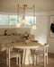Cherise Multi-Light Pendant by Alora Lighting