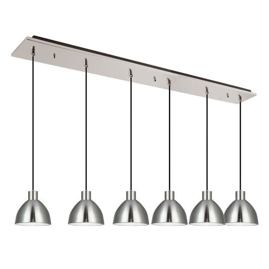Chroma Pendant in Brushed Nickel Finish | Kuzco Lighting