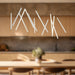 Chute LED 14-Light Linear Pendant by Kuzco Lighting