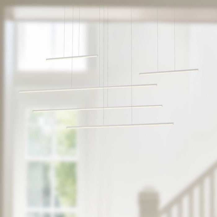 Chute Motion Multi-Light Pendant by Kuzco Lighting