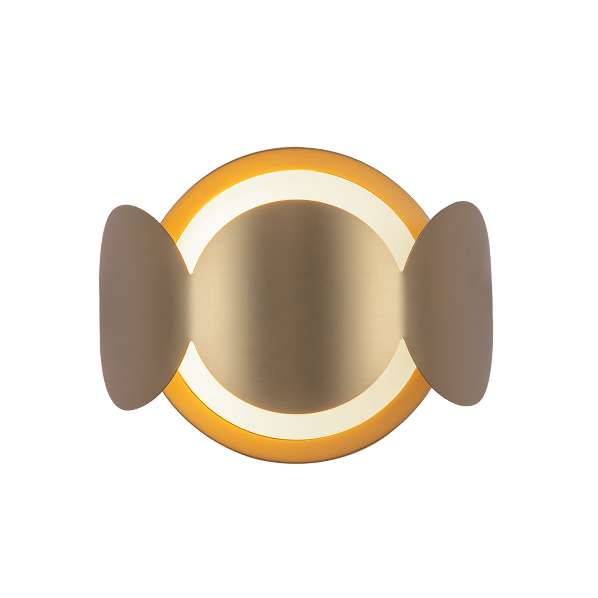Ciel Wall Sconce in Brushed Gold/Opal Glass Finish | Kuzco Lighting