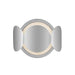 Ciel Wall Sconce in Chrome/Opal Glass Finish | Kuzco Lighting