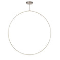 Load image into Gallery viewer, Cirque LED Pendant in Brushed Nickel Finish | Kuzco Lighting
