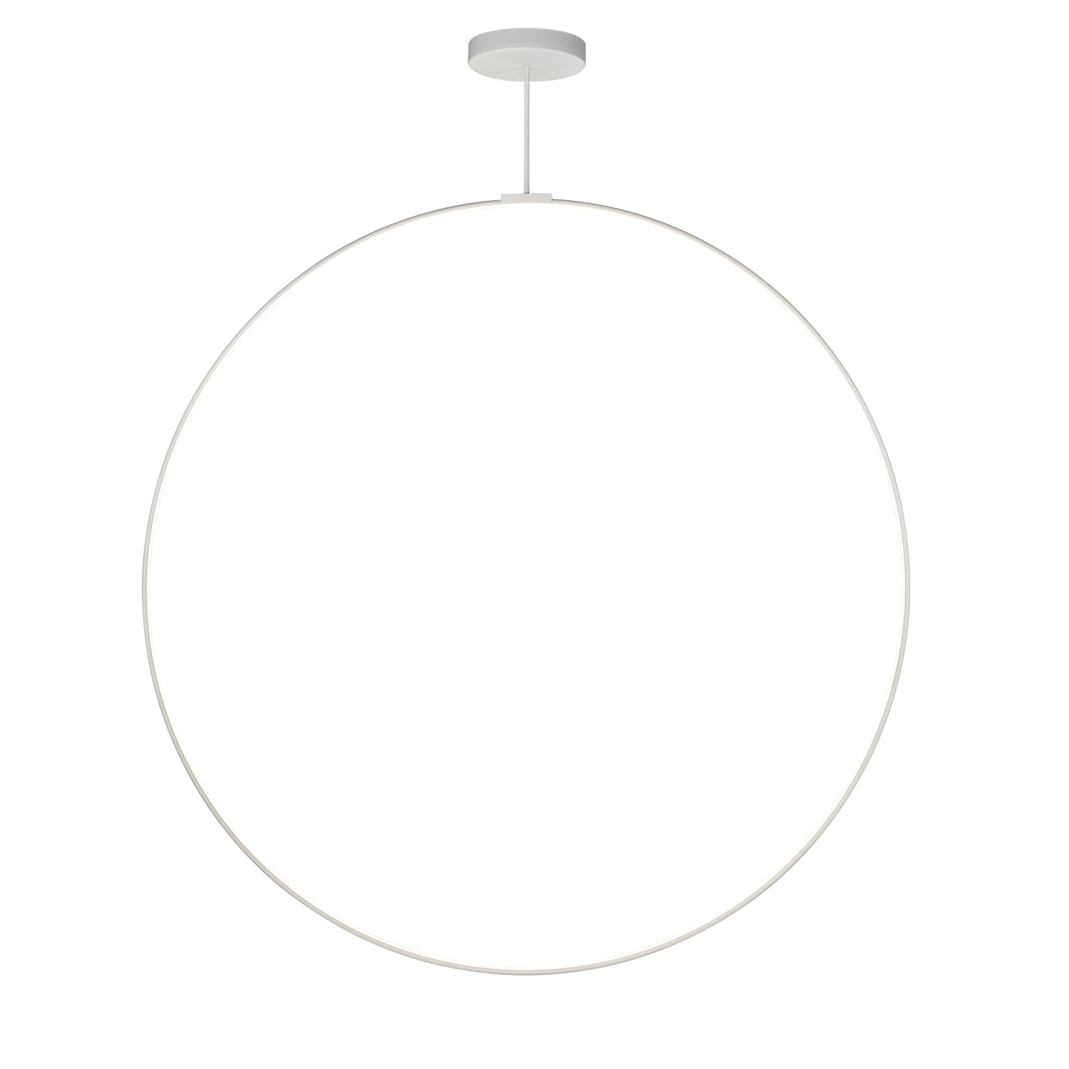 Cirque LED Pendant in White Finish | Kuzco Lighting