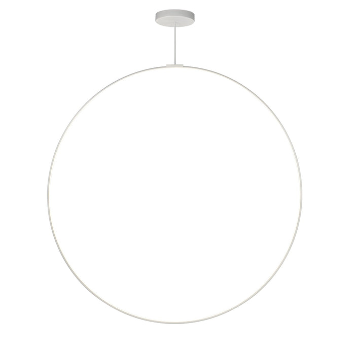 Cirque LED Pendant in White Finish | Kuzco Lighting
