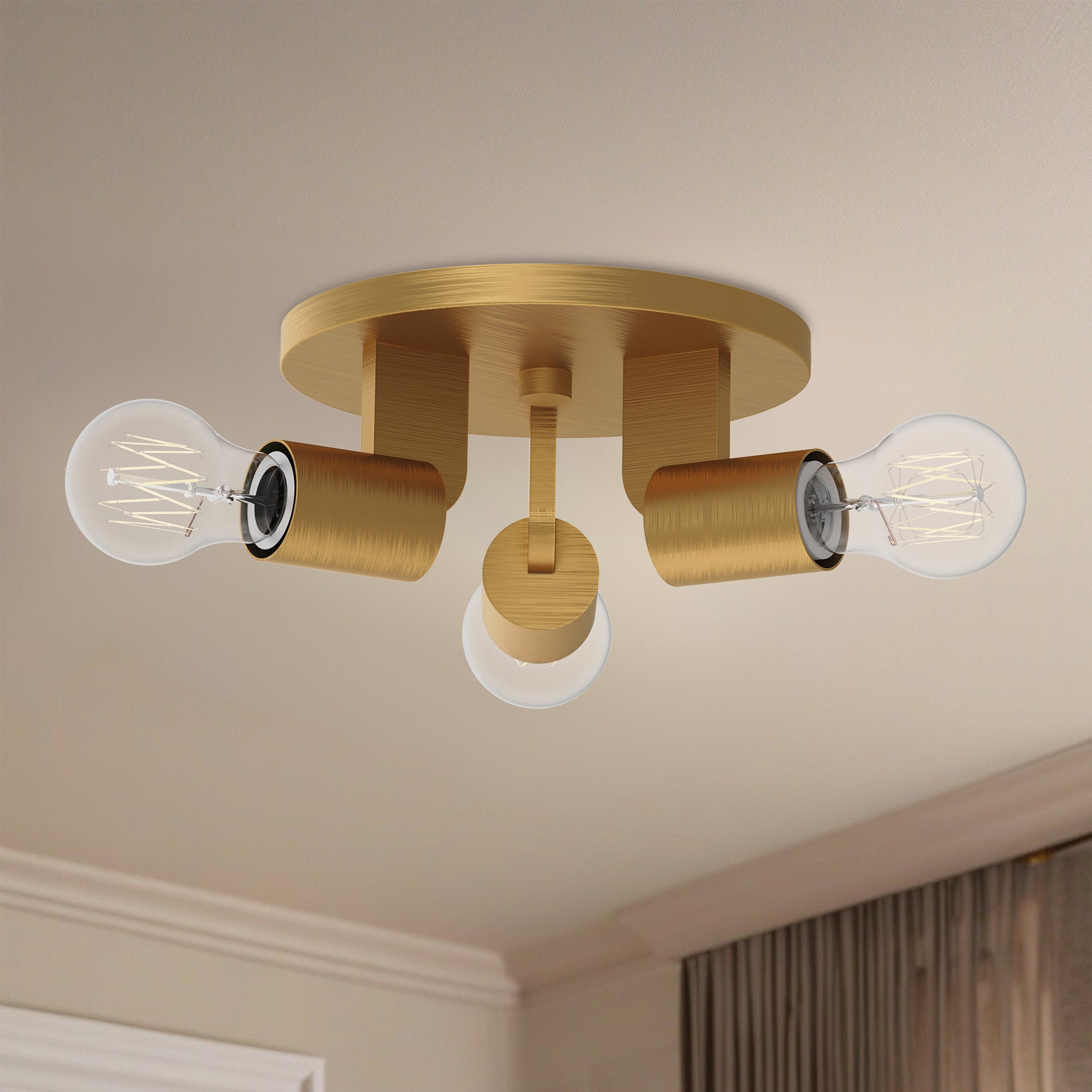 Claire Semi-Flushmount