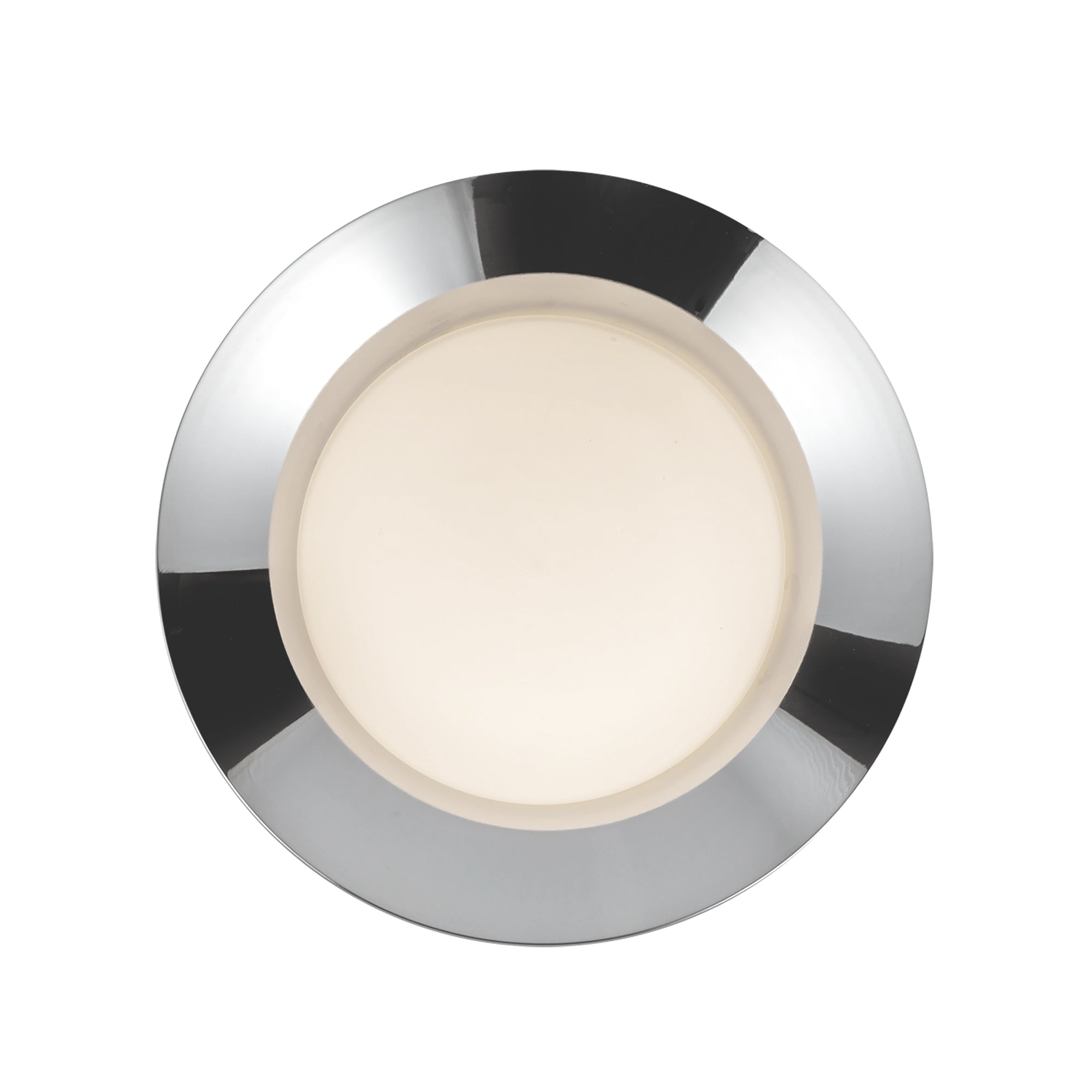 Cleo LED Wall Sconce in Chrome/Opal Glass Finish | Kuzco Lighting