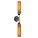 Colby 23-in Matte Black/Tan Jute Socket Wall/Vanity Light by Alora Lighting | WV491223MBTJ | Alora Lighting