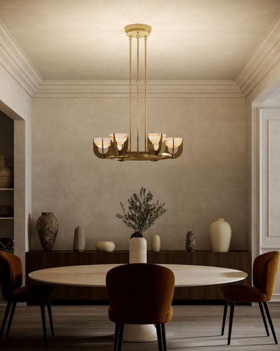 Colette Chandelier by Alora Lighting