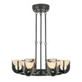 Load image into Gallery viewer, Colette 27-in Urban Bronze/Alabaster LED Chandelier by Alora Lighting | CH362627UBAR-UNV | Alora Lighting
