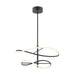 Collide LED Pendant in Black Finish | Kuzco Lighting
