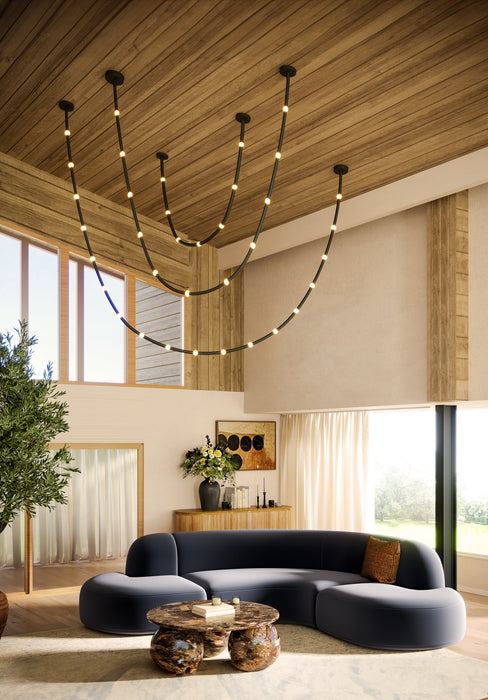 Corda LED Pendant by Kuzco Lighting