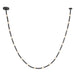 Corda LED Pendant in Black/Opal Glass Finish | Kuzco Lighting