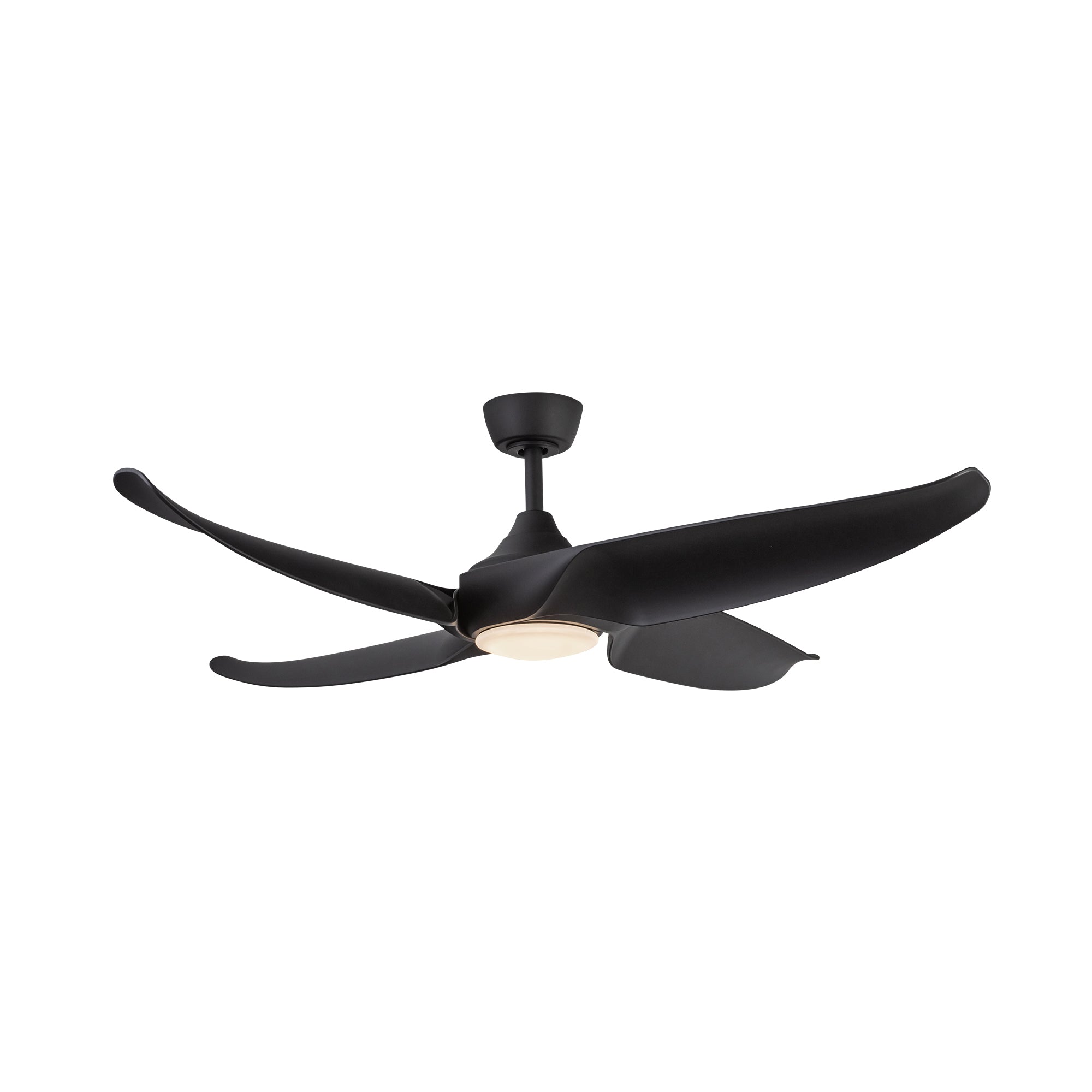 Coronado LED Ceiling Fan in Matte Black Finish | Kuzco Lighting