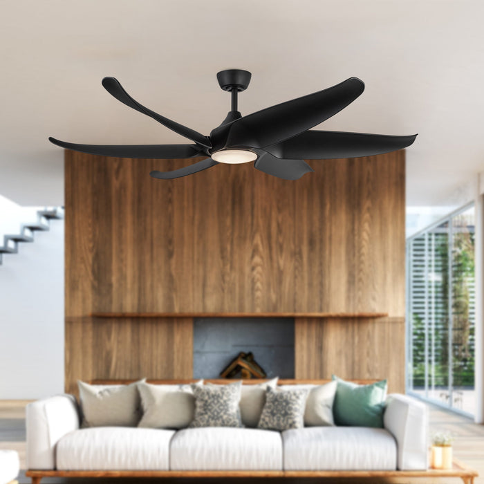 Coronado LED Ceiling Fan by Kuzco Lighting