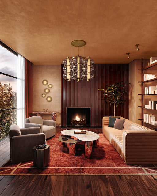 Toulouse Chandelier by Corbett Lighting