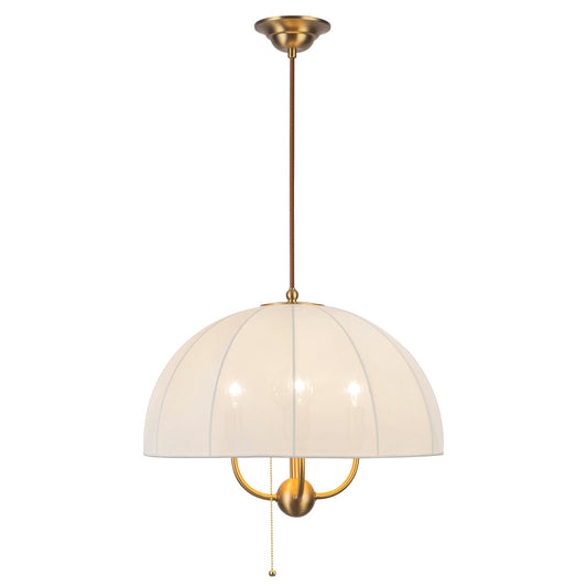 Crosby 18-in Brushed Gold Socket Pendant by Alora Lighting | PD661418BG | Alora Lighting