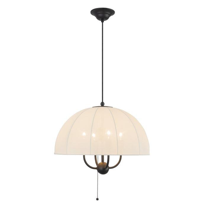 Crosby 18-in Matte Black Socket Pendant by Alora Lighting | PD661418MB | Alora Lighting