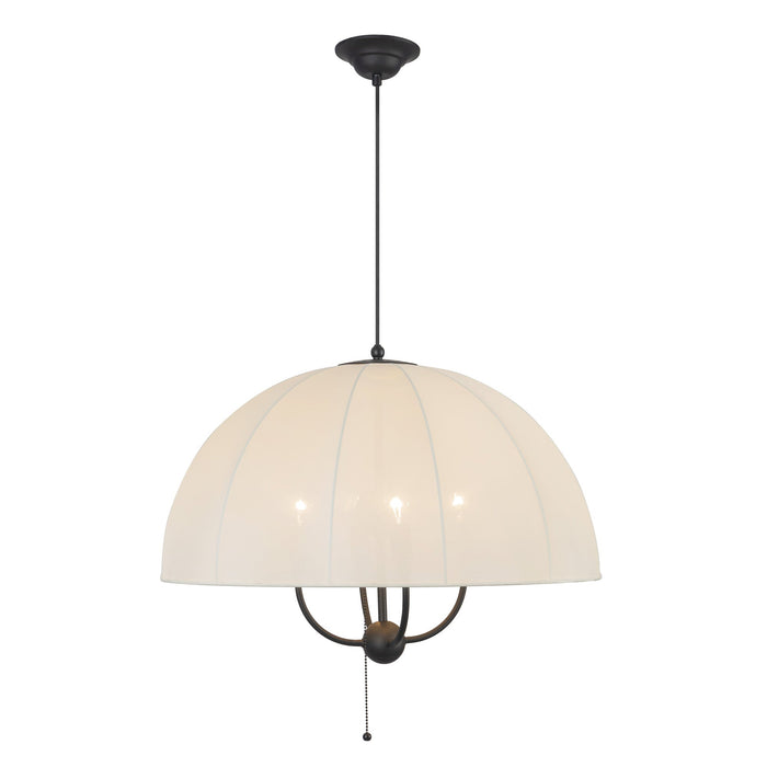 Crosby 24-in Matte Black Socket Pendant by Alora Lighting | PD661424MB | Alora Lighting