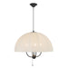 Crosby 24-in Matte Black Socket Pendant by Alora Lighting | PD661424MB | Alora Lighting