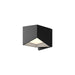 Cubix LED Wall Sconce in Black/White Finish | Kuzco Lighting