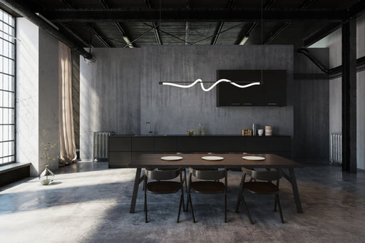 Cursive Linear Pendant by Kuzco Lighting
