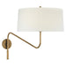 Canto Swinging Wall Sconce brass