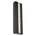 Cascade LED Outdoor Wall Sconce Black Finish