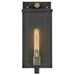 Catalina Outdoor Wall Sconce - Black/Burnished Bronze