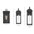 Load image into Gallery viewer, Cole Outdoor Wall Sconce
