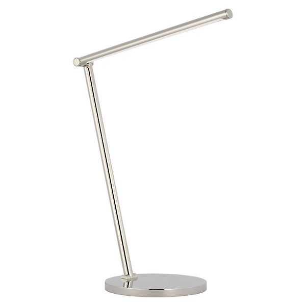 Cona LED Desk Lamp polished nickel