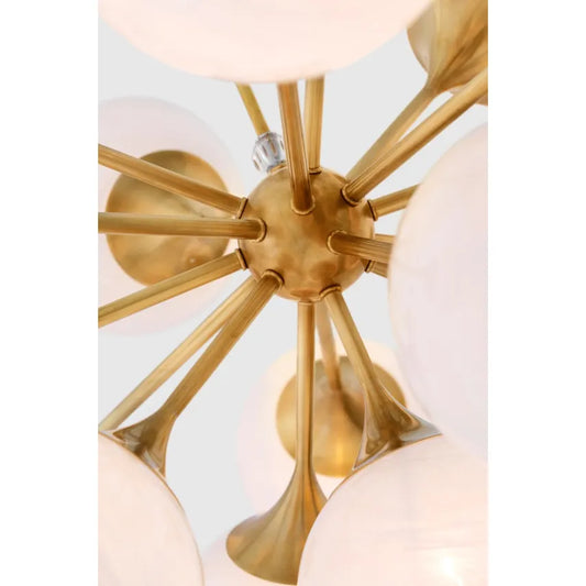 Cristol 40" Chandelier Detail